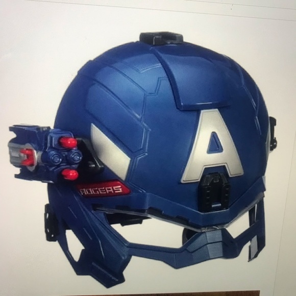 NIB Captain America Battle Helmet - Picture 8 of 8